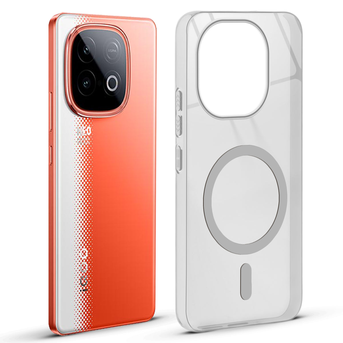 Grey Anti-Yellow Scratch Resistant Case for iQOO Neo 10 5G - Image 1