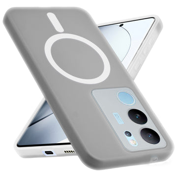 Classic Matte Silicone Back Case for Vivo V29 5G