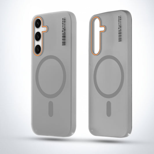 Elegant Colorful Frosted Matte Back With MagSafe Support Back Case For Samsung A15 5G