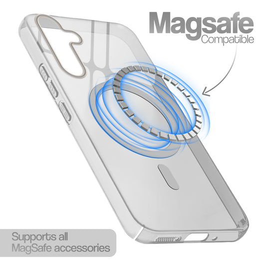 Glossy Hard Magsafe Case Samsung S24 FE 5G