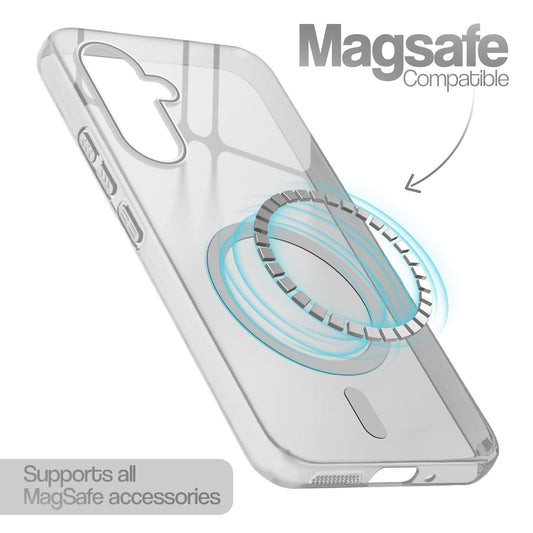 Glossy Hard Wireless Charging Support Case Samsung A36 5G