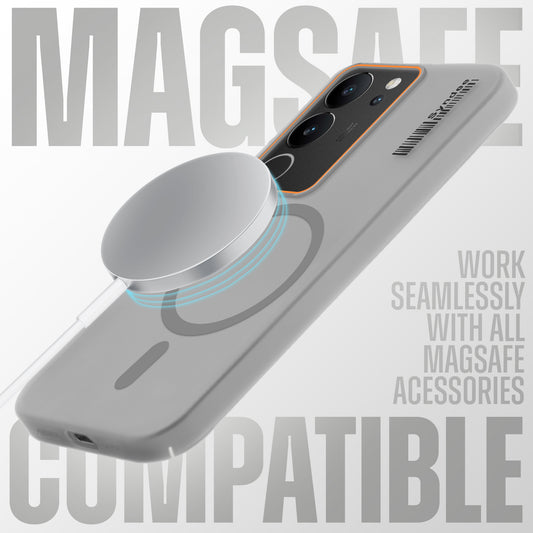 Colorful Frosted Matte MagSafe For Vivo V29 Pro 5G