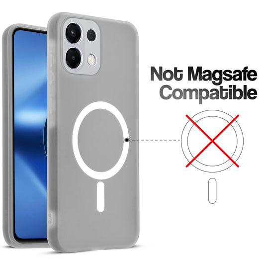 Classic Matte Silicone Back Case for Oppo K13 5G