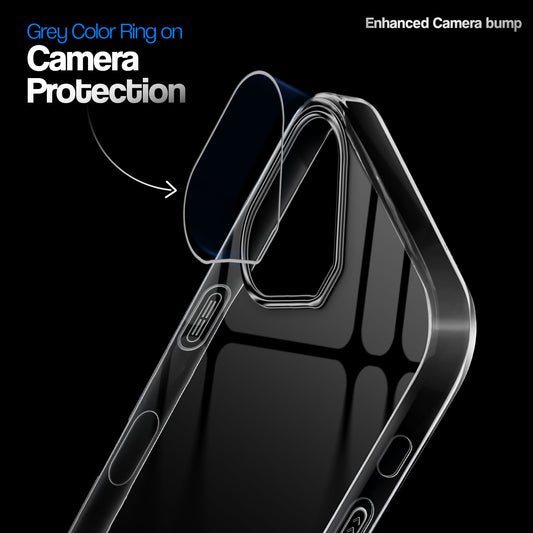 Crystal Clear Colorful Camera Guard for Apple iPhone 16