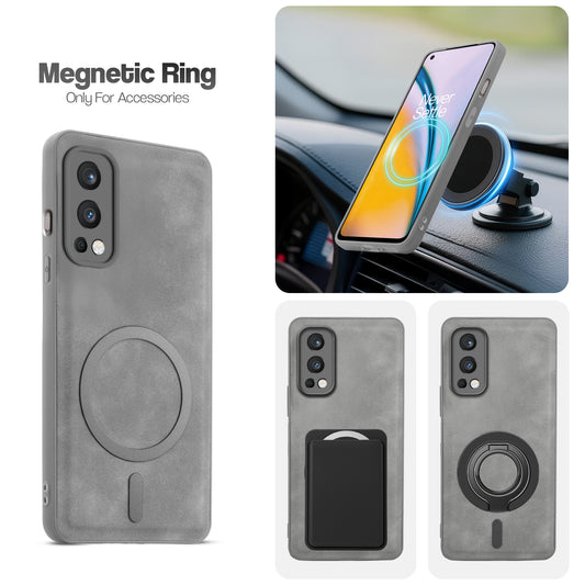Cushion Grip Leather Case for OnePlus Nord 2 5G