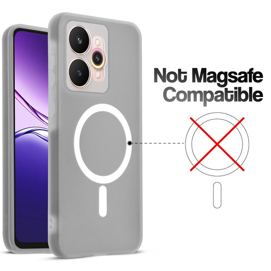 Classic Matte Silicone Back Case for Realme 15 5G