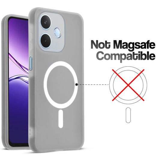 Classic Matte Silicone Back Case for Oppo A5 Pro 5G