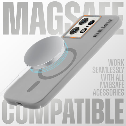 Elegant Colorful Frosted Matte Back With MagSafe Support Back Case For Motorola Moto Edge 50 Pro 5G