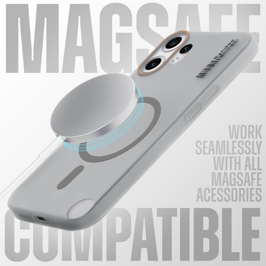 Elegant Colorful Frosted Matte Back With MagSafe Support Back Case For CMF Nothing Phone 2 Pro
