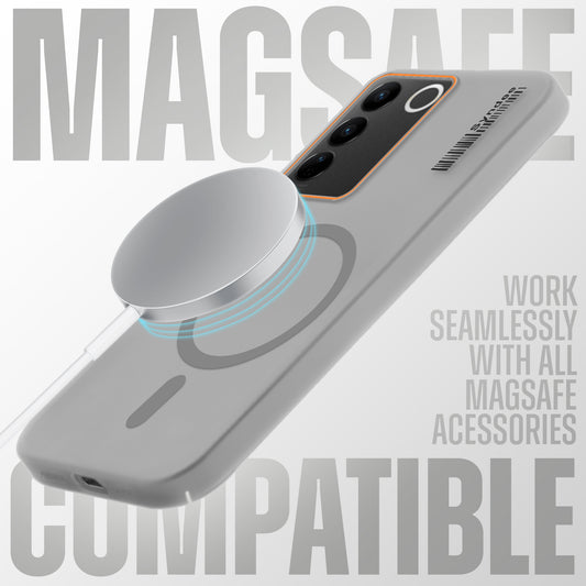 Colorful Frosted Matte MagSafe For Vivo V27 5G