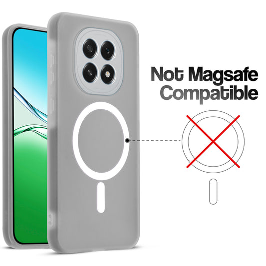 Classic Matte Silicone Back Case for Oppo F29 5G