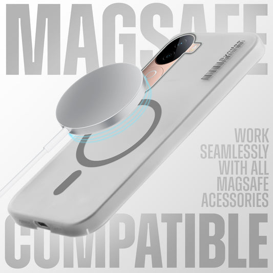 New Sleek Matte MagSafe Case For Vivo V40e 5G