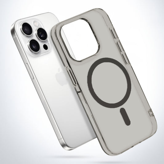 Crystal Clear Hard Back Anti-Yellowing with MagSafe Compatibility Phone Case For Apple iPhone 15 Pro Max