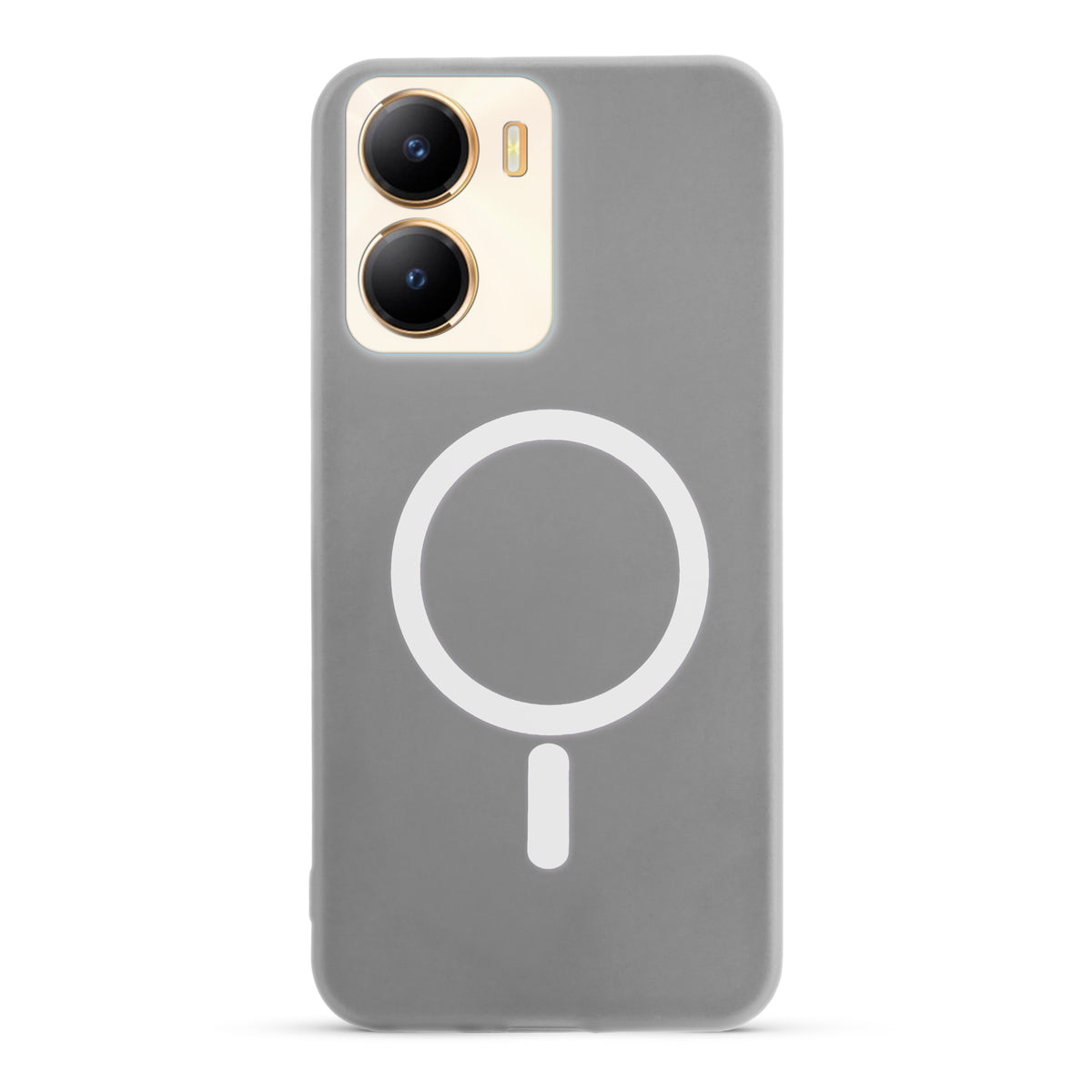Classic Matte Silicone Back Case for Vivo T2x 5G
