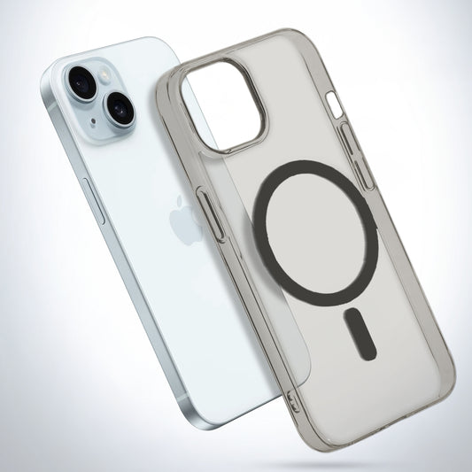 Crystal Clear Hard Back Anti-Yellowing with MagSafe Compatibility Phone Case For Apple iPhone 15 Plus