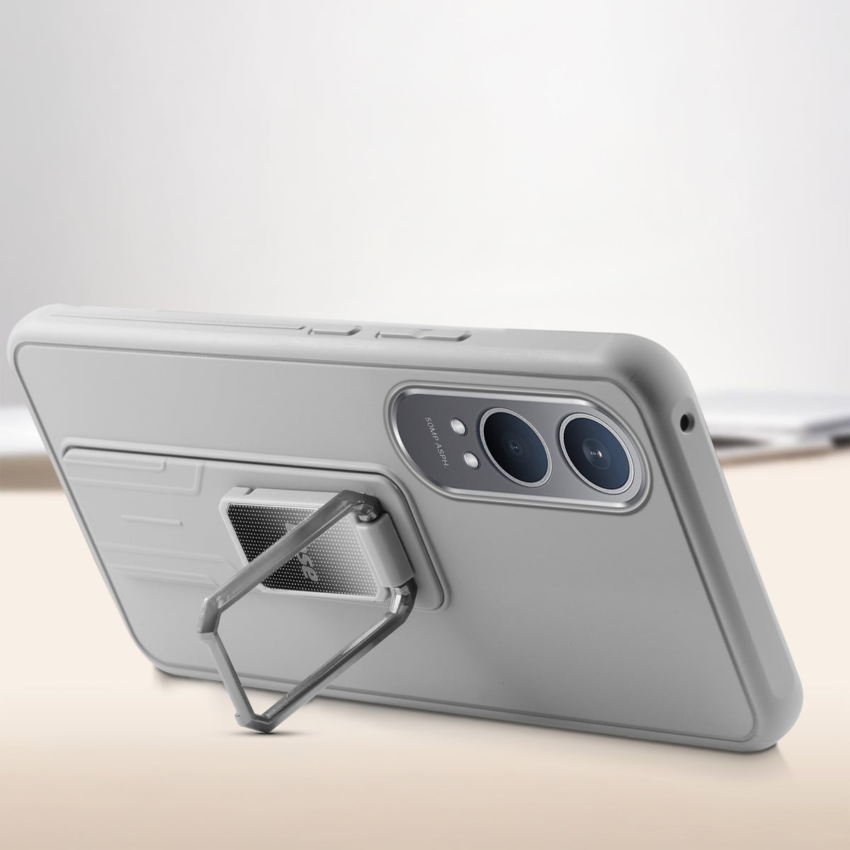 Silicone Case with Kickstand For OnePlus Nord CE 4 Lite 5G