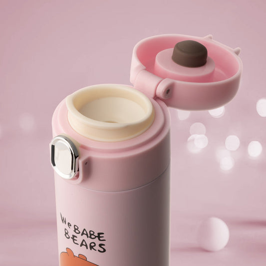 Cute Character Print Bottle