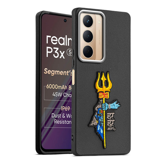Divine Embroidered Back Case for Realme P3x 5G