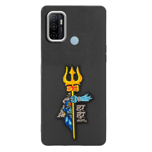 Divine Embroidered Back Case for Oppo A53 4G