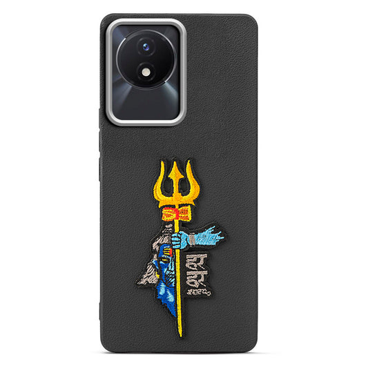 Divine Embroidered Back Case for Vivo Y02