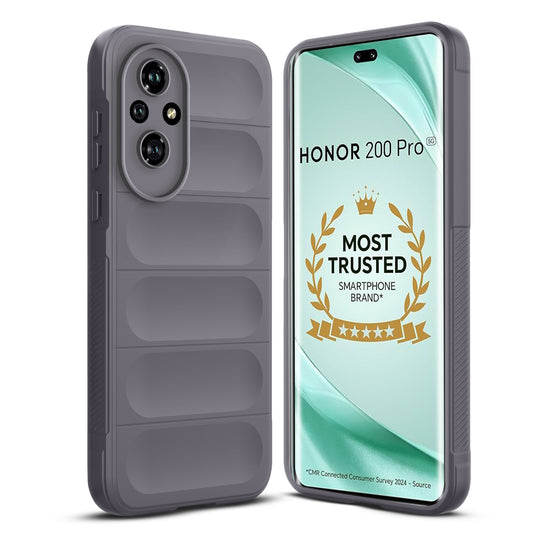 Premium Liquid Silicone Comfort Grip Case for Honor 200 Pro 5G with Soft Touch Matte TPU