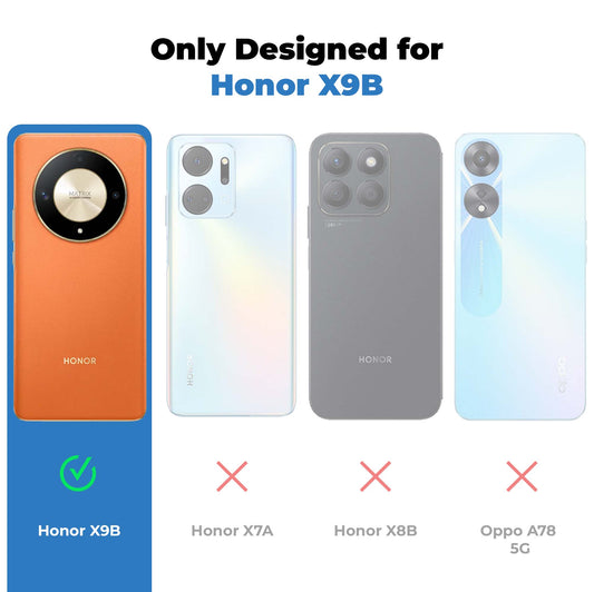 Soft Frame Clear Case For Honor X9B