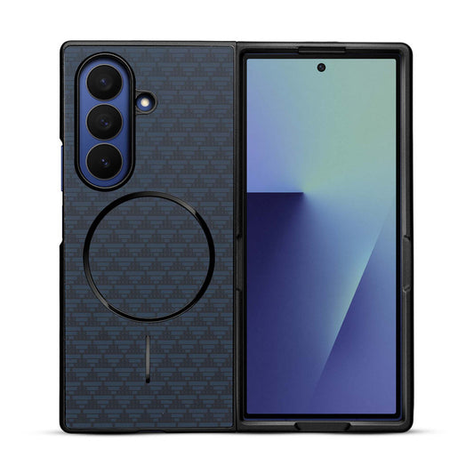 Flexible TPU Back Cover for Samsung Z Fold 7 with MagSafe Support & Unique Printed Designs