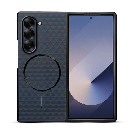 Flexible TPU Back Cover for Samsung Z Fold 6 with MagSafe Support & Unique Printed Designs