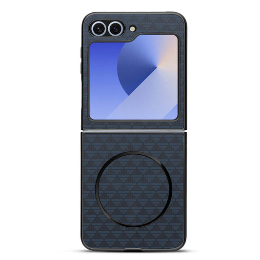 Flexible TPU Back Cover for Samsung Z Flip 6 with MagSafe Support & Unique Printed Designs