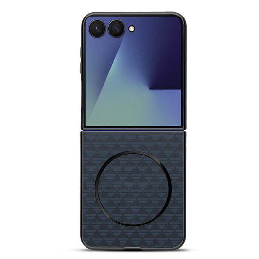 Flexible TPU Back Cover for Samsung Z Flip 7 with MagSafe Support & Unique Printed Designs