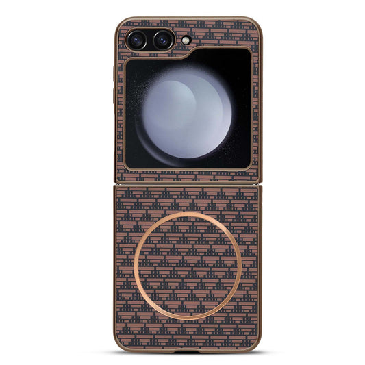 Flexible TPU Back Cover for Samsung Z Flip 5 with MagSafe Support & Unique Printed Designs