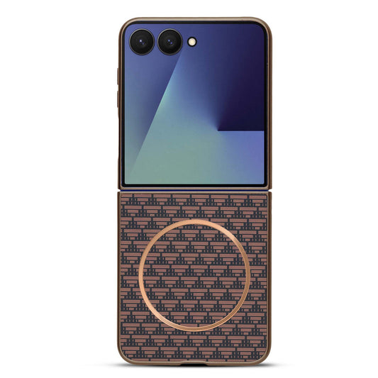 Flexible TPU Back Cover for Samsung Z Flip 7 with MagSafe Support & Unique Printed Designs