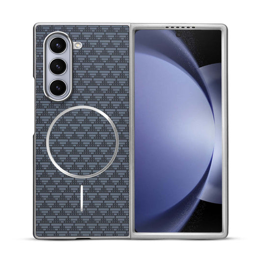 Flexible TPU Back Cover for Samsung Z Fold 5 with MagSafe Support & Unique Printed Designs