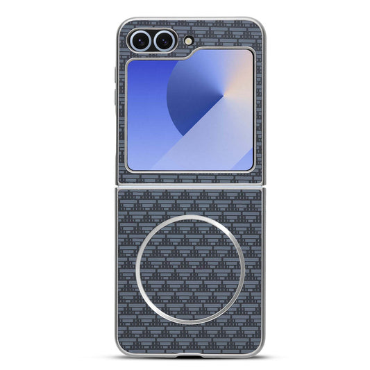 Flexible TPU Back Cover for Samsung Z Flip 6 with MagSafe Support & Unique Printed Designs