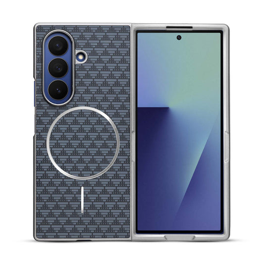 Flexible TPU Back Cover for Samsung Z Fold 7 with MagSafe Support & Unique Printed Designs