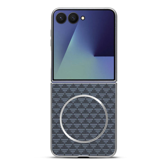 Flexible TPU Back Cover for Samsung Z Flip 7 with MagSafe Support & Unique Printed Designs