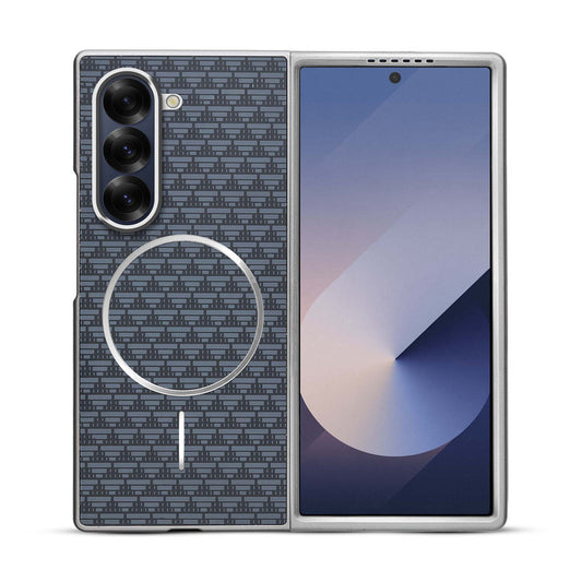 Flexible TPU Back Cover for Samsung Z Fold 6 with MagSafe Support & Unique Printed Designs