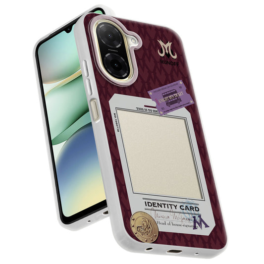 Designer Cover Case with Customizable Transparent Slot for Personalised Photos For Redmi A5