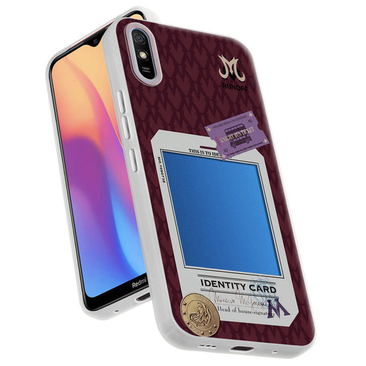 Designer Cover Case with Customizable Transparent Slot for Personalised Photos For Redmi 9A