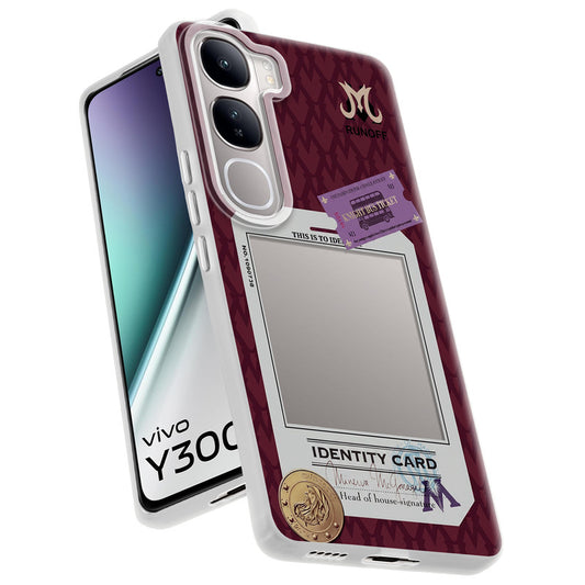 Designer Cover Case with Customizable Transparent Slot for Personalised Photos For Vivo Y300 5G
