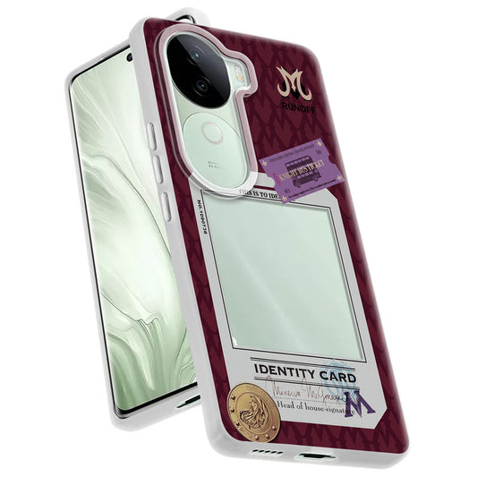 Designer Cover Case with Customizable Transparent Slot for Personalised Photos For Vivo V40e 5G