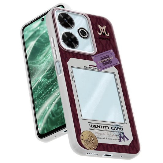 Designer Cover Case with Customizable Transparent Slot for Personalised Photos For Redmi 13 5G