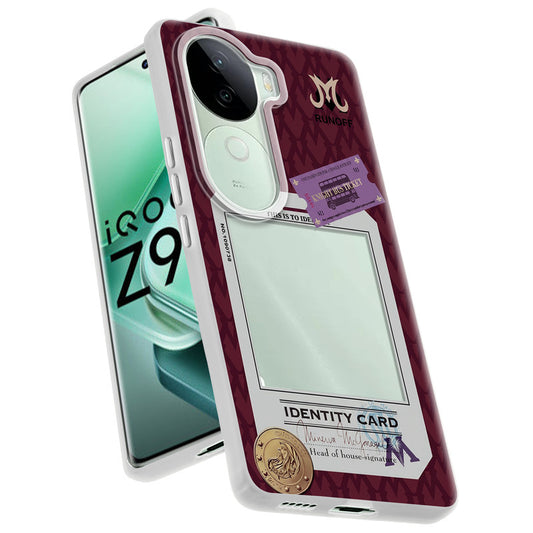 Designer Cover Case with Customizable Transparent Slot for Personalised Photos For iQOO Z9s 5G