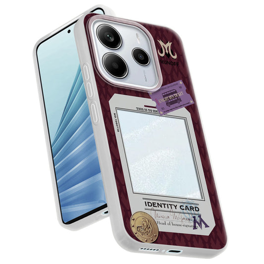 Designer Cover Case with Customizable Transparent Slot for Personalised Photos For Redmi Note 14 5G