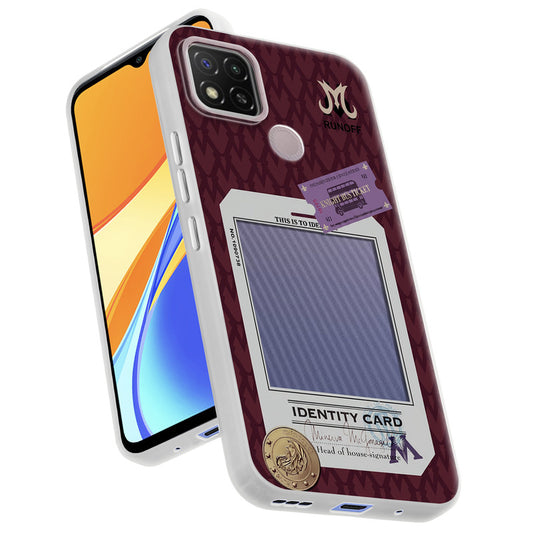 Designer Cover Case with Customizable Transparent Slot for Personalised Photos For Redmi 9C