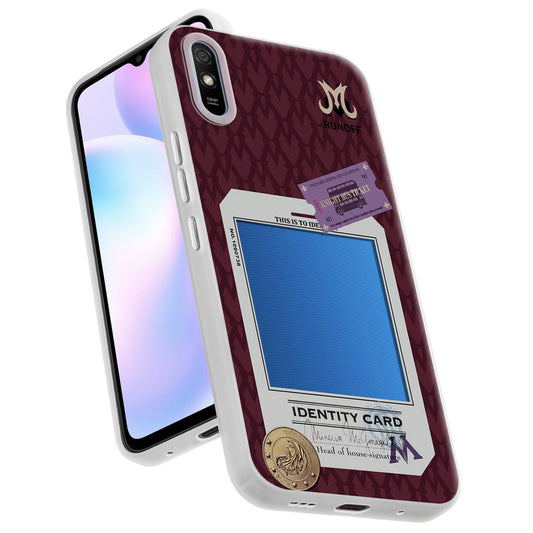 Designer Cover Case with Customizable Transparent Slot for Personalised Photos For Redmi 9i