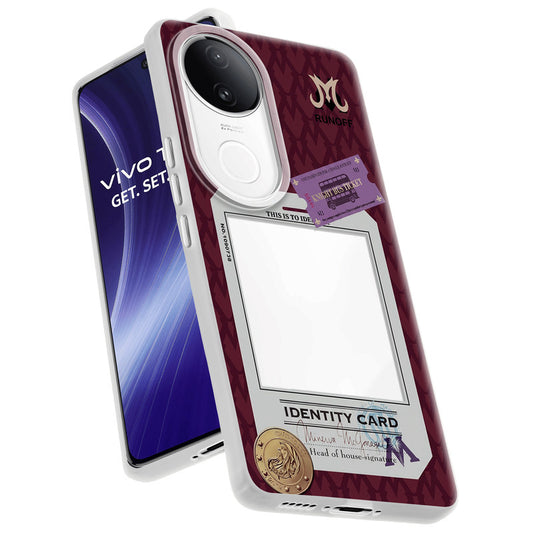 Designer Cover Case with Customizable Transparent Slot for Personalised Photos For Vivo T4R 5G