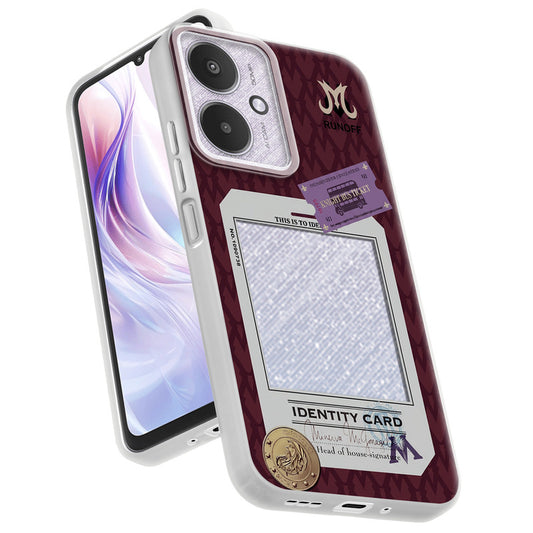 Designer Cover Case with Customizable Transparent Slot for Personalised Photos For Redmi 13C 5G