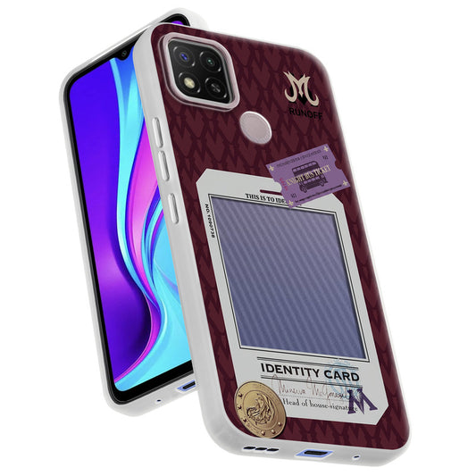 Designer Cover Case with Customizable Transparent Slot for Personalised Photos For Redmi 9