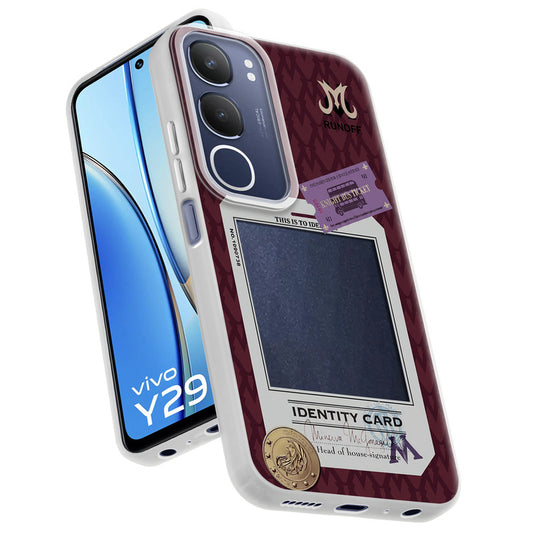 Designer Cover Case with Customizable Transparent Slot for Personalised Photos For Vivo Y29 5G